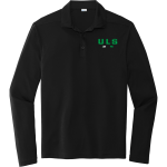 ULS Jr. Bows <span class="pdp-name-mascot">Junior Rainbows</span> Sport-Tek Posi-UV Pro Long Sleeve Polo Front Thumbnail