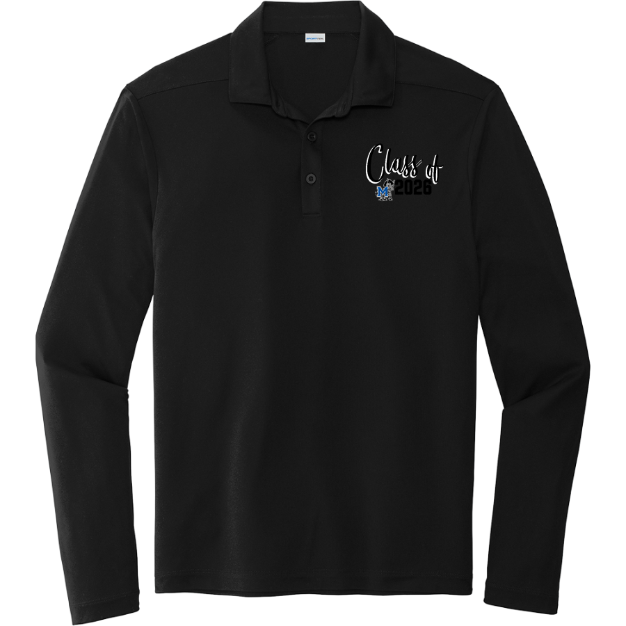 MacArthur Elementary Mustangs <span class="pdp-name-mascot">McArthur Elementary</span> Sport-Tek Posi-UV Pro Long Sleeve Polo