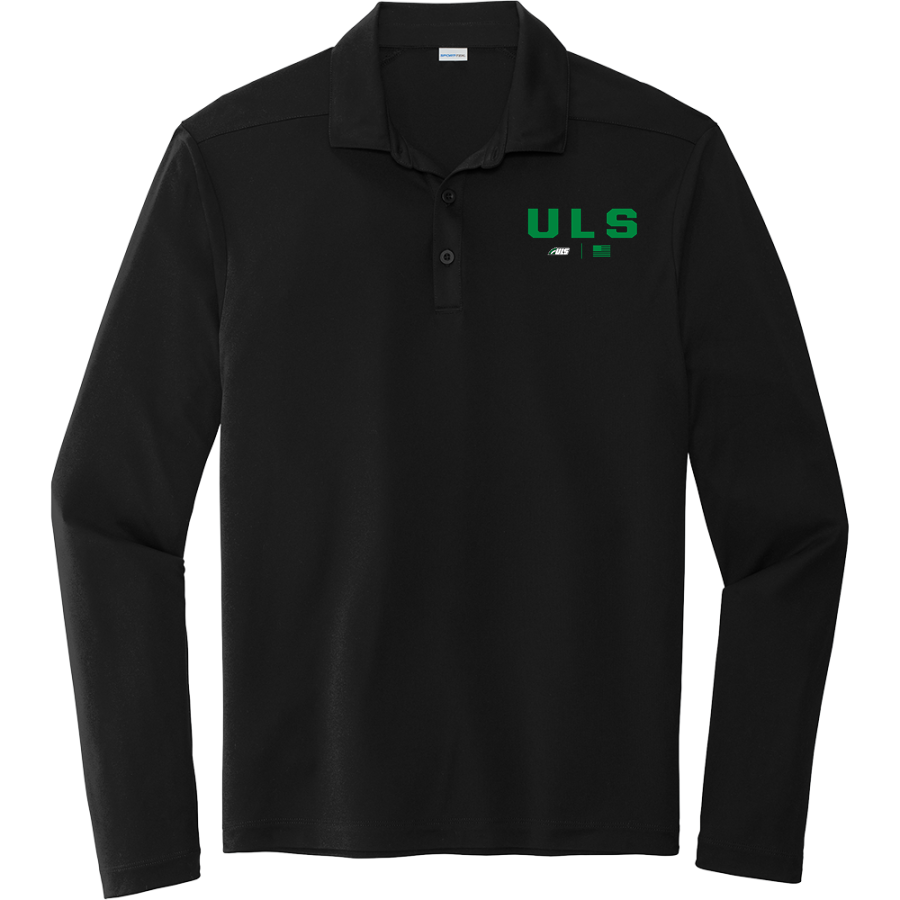 ULS Jr. Bows <span class="pdp-name-mascot">Junior Rainbows</span> Sport-Tek Posi-UV Pro Long Sleeve Polo