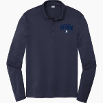 STAUNTON HIGH SCHOOL STORM <span class="pdp-name-mascot">STORM STORM</span> Sport-Tek Posi-UV Pro Long Sleeve Polo Front Thumbnail