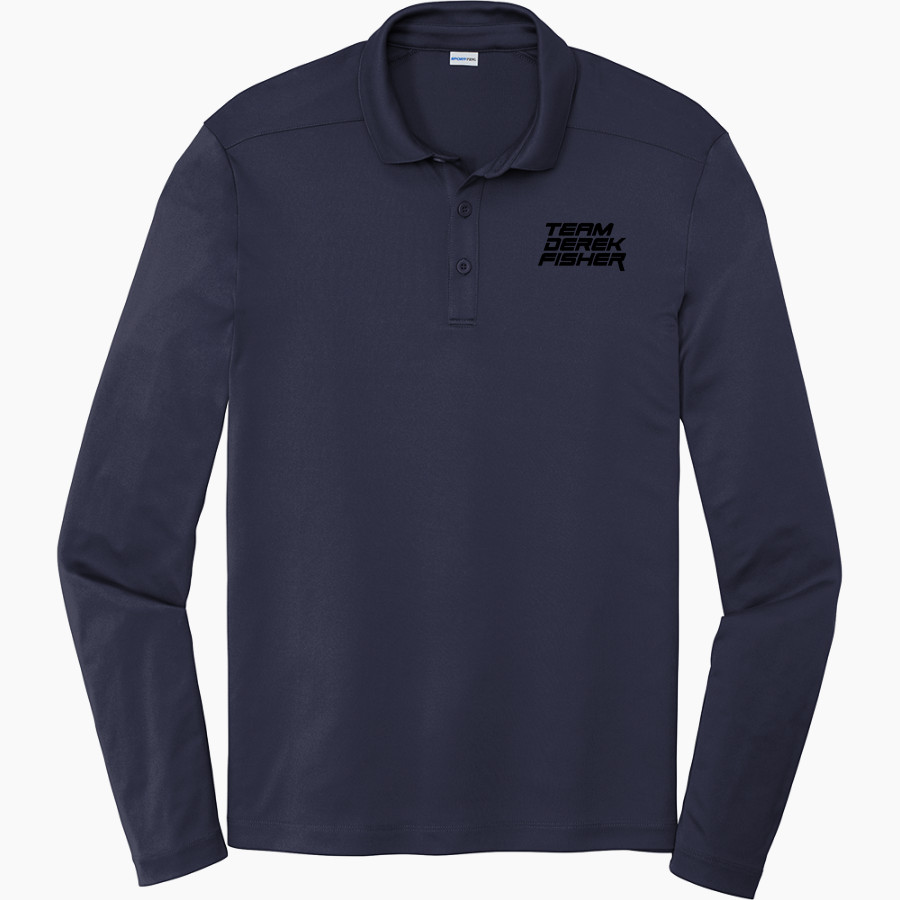 Be Better Foundation Team Derek Fisher Sport-Tek Posi-UV Pro Long Sleeve Polo