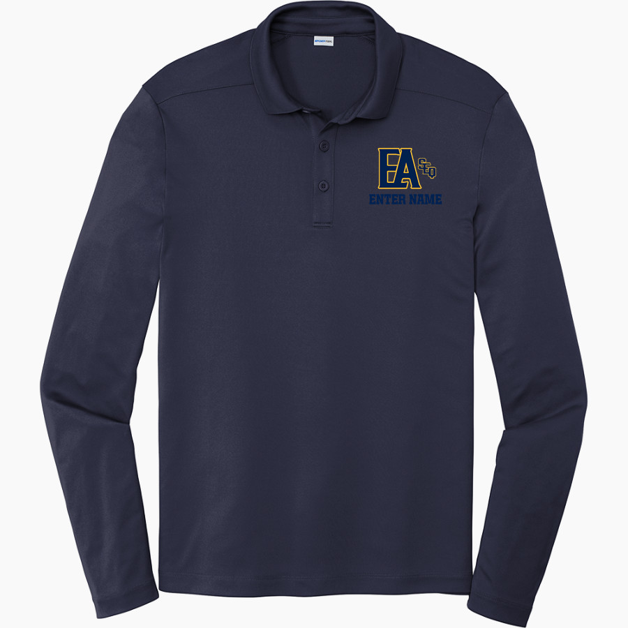 Eagle Academy for Young Men of Southeast Queens Sport-Tek Posi-UV Pro Long Sleeve Polo