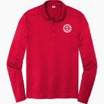Red Hook Faculty Association RHFA Sport-Tek Posi-UV Pro Long Sleeve Polo Front Thumbnail