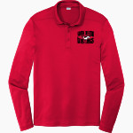 SOUTH WESTERN SENIOR HIGH SCHOOL MUSTANGS <span class="pdp-name-mascot">SOUTH WESTERN MUSTANGS</span> Sport-Tek Posi-UV Pro Long Sleeve Polo Front Thumbnail