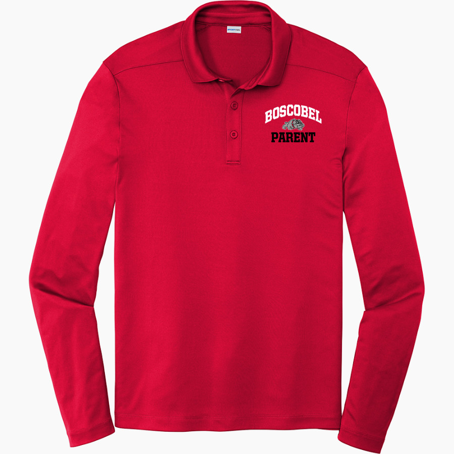 Boscobel Bulldogs <span class="pdp-name-mascot">Boscobel Bulldogs</span> Sport-Tek Posi-UV Pro Long Sleeve Polo