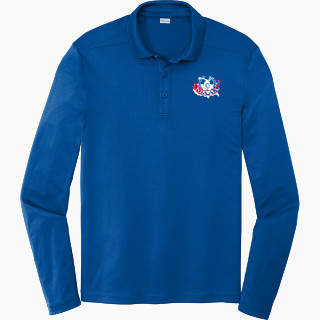 Sport-Tek Posi-UV Pro Long Sleeve Polo