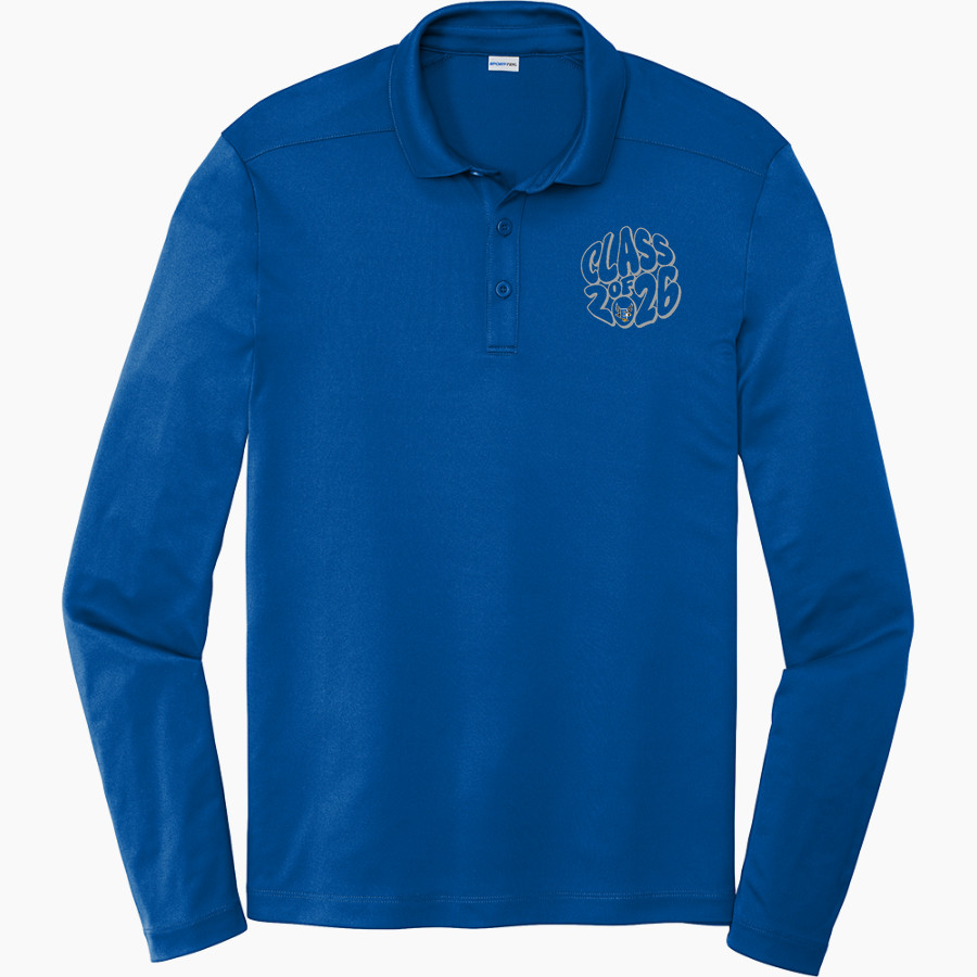 Eisenhower Elementary School Eagles Sport-Tek Posi-UV Pro Long Sleeve Polo