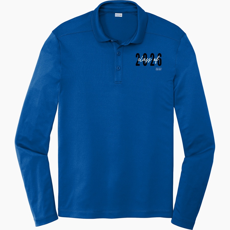 UAH Chargers <span class="pdp-name-mascot">University of Alabama Chargers</span> Sport-Tek Posi-UV Pro Long Sleeve Polo