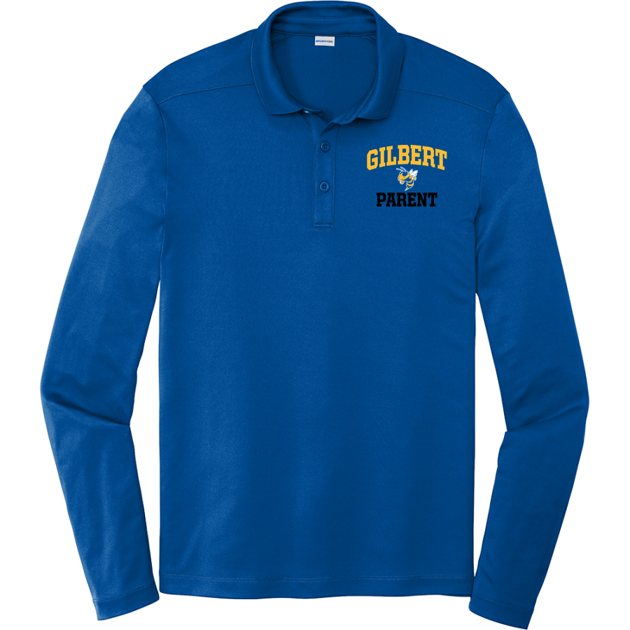 Gilbert Yellowjackets <span class="pdp-name-mascot">Gilbert School Yellowjackets</span> Sport-Tek Posi-UV Pro Long Sleeve Polo