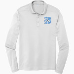 FOREST HILLS NORTHERN HIGH HUSKIES Sport-Tek Posi-UV Pro Long Sleeve Polo Front Thumbnail
