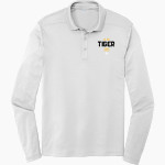 Fort Hays State University Tigers Sport-Tek Posi-UV Pro Long Sleeve Polo Front Thumbnail