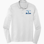 Roscoe Blue Devils Sport-Tek Posi-UV Pro Long Sleeve Polo Front Thumbnail