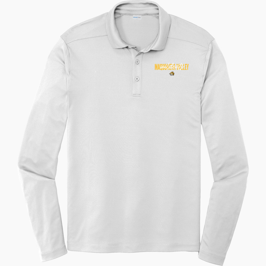 MAQUOKETA VALLEY HIGH SCHOOL WILDCATS <span class="pdp-name-mascot">MAQUOKETA VALLEY WILDCATS</span> Sport-Tek Posi-UV Pro Long Sleeve Polo