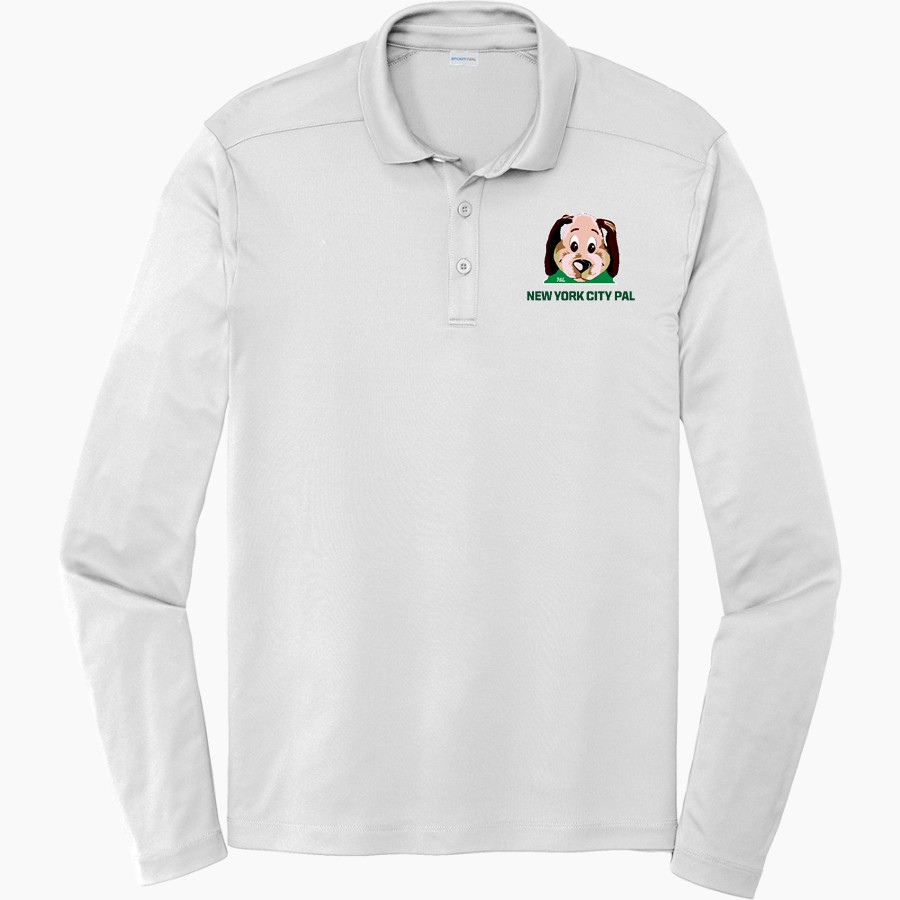 NYC Police Athletic League Online Store <span class="pdp-name-mascot">New York City PAL</span> Sport-Tek Posi-UV Pro Long Sleeve Polo