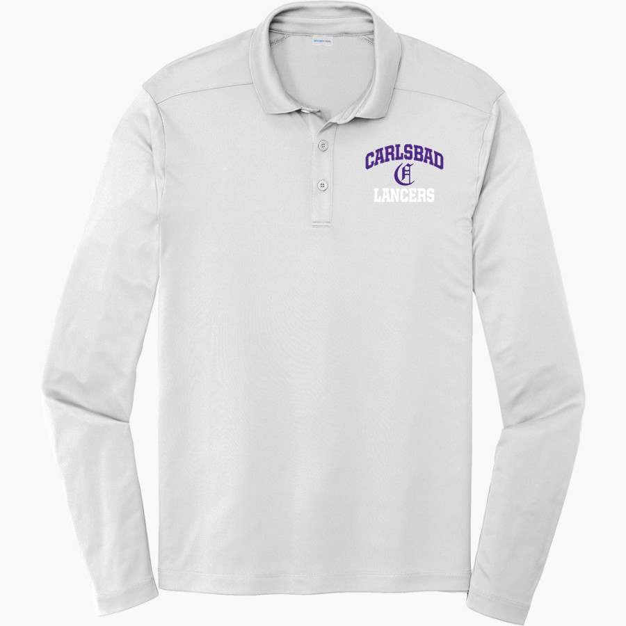Carlsbad Lancers Sport-Tek Posi-UV Pro Long Sleeve Polo