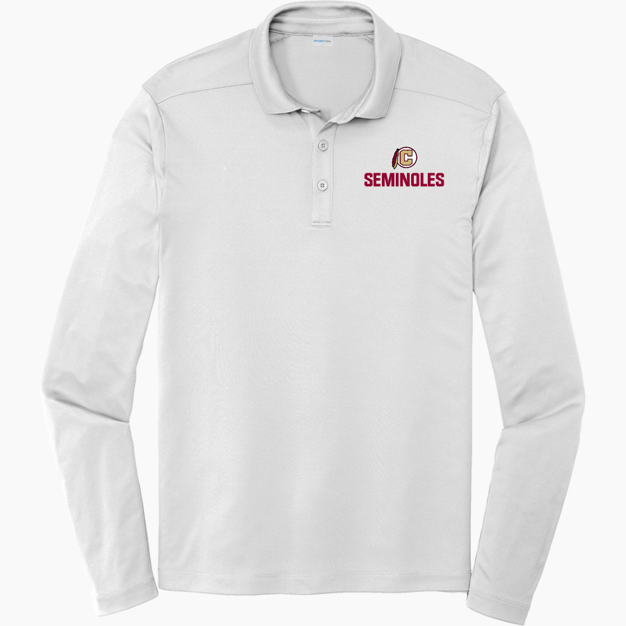 Creekside Seminoles <span class="pdp-name-mascot">Creekside Seminoles</span> Sport-Tek Posi-UV Pro Long Sleeve Polo