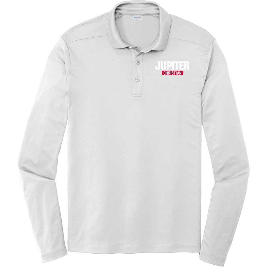 Jupiter Christian Eagles <span class="pdp-name-mascot">Jupiter Eagles</span> Sport-Tek Posi-UV Pro Long Sleeve Polo