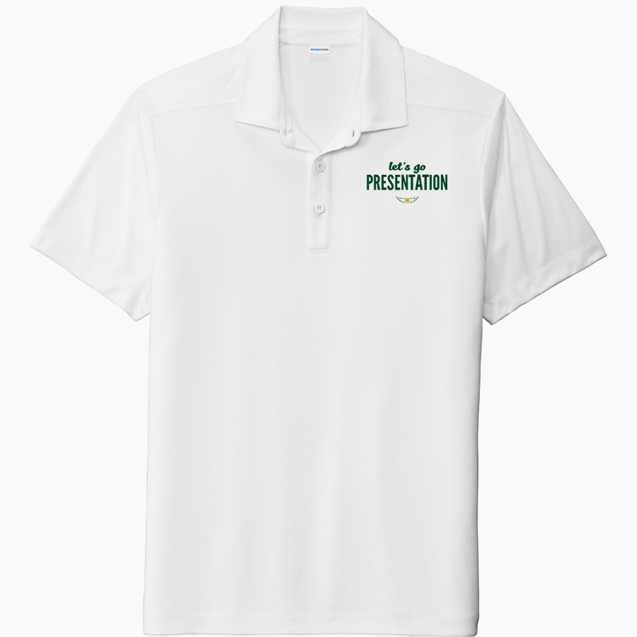 Presentation College Saints Sport-Tek Posi-UV Pro Polo