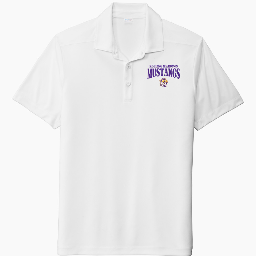 Rolling Meadows Mustangs <span class="pdp-name-mascot">Rolling Meadows High School Mustangs</span> Sport-Tek Posi-UV Pro Polo
