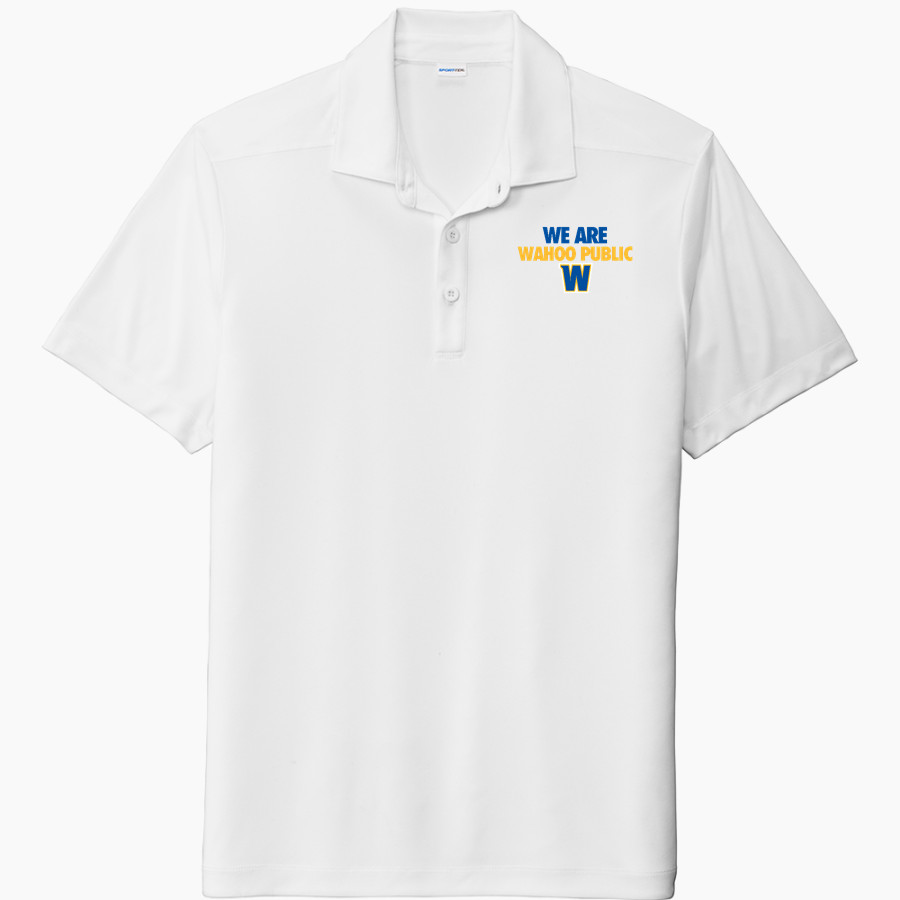 WAHOO PUBLIC HIGH SCHOOL WARRIORS <span class="pdp-name-mascot">WAHOO PUBLIC WARRIORS</span> Sport-Tek Posi-UV Pro Polo