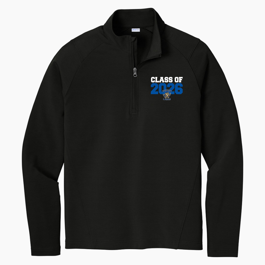Highview Hawks <span class="pdp-name-mascot">Highview Elementary School Hawks</span> Sport-Tek Men's Sport-Wick Flex Fleece 1/4-Zip