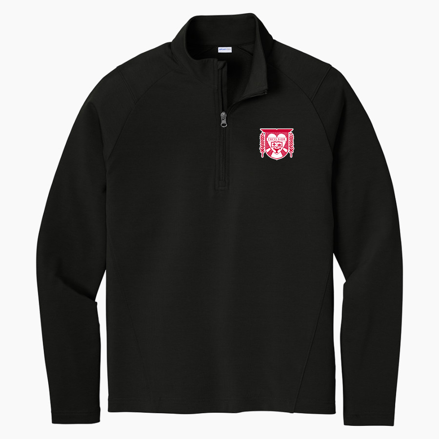 Sacred Heart Academy Sharks <span class="pdp-name-mascot">Sacred Heart Academy Sharks</span> Sport-Tek Men's Sport-Wick Flex Fleece 1/4-Zip