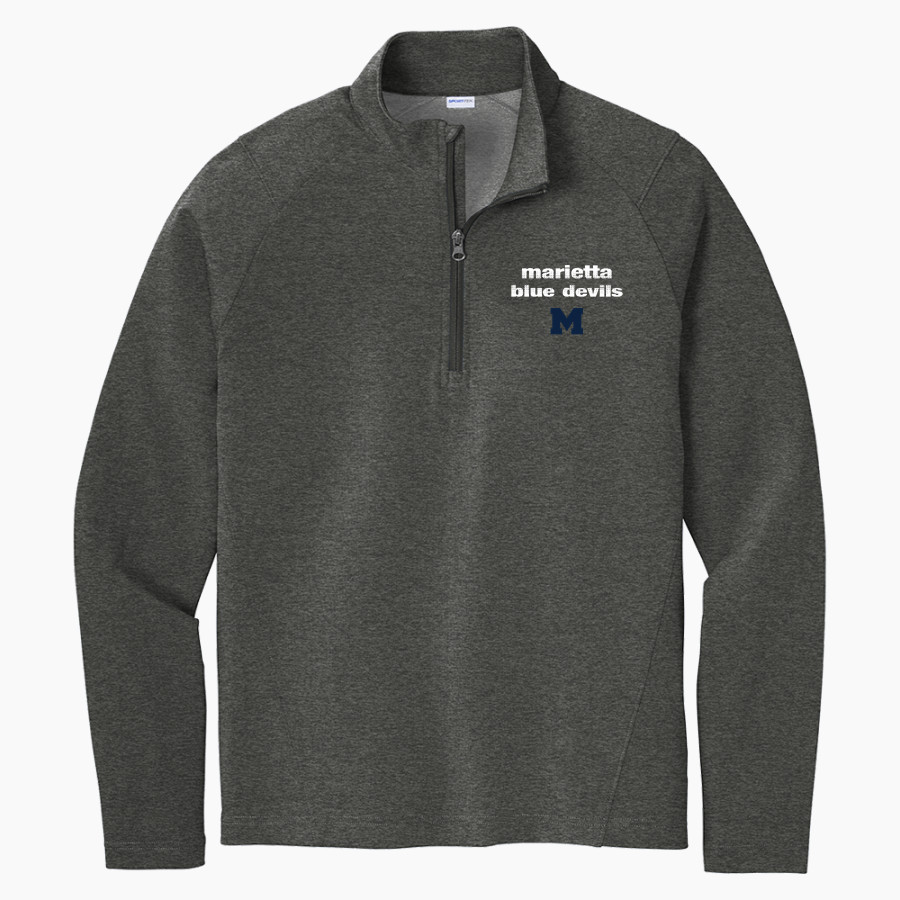 Marietta Blue Devils <span class="pdp-name-mascot">Marietta Blue Devils</span> Sport-Tek Men's Sport-Wick Flex Fleece 1/4-Zip