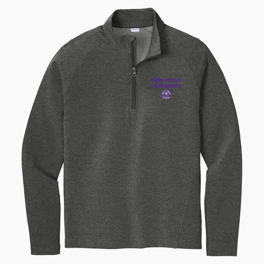 Holy Cross Crusaders <span class="pdp-name-mascot">Holy Cross School Crusaders</span> Sport-Tek Men's Sport-Wick Flex Fleece 1/4-Zip