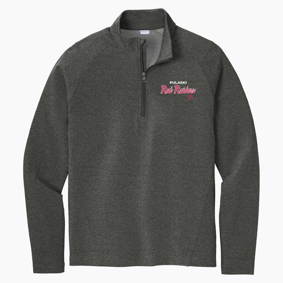 Pulaski Red Raiders <span class="pdp-name-mascot">Pulaski Red Reaiders</span> Sport-Tek Men's Sport-Wick Flex Fleece 1/4-Zip