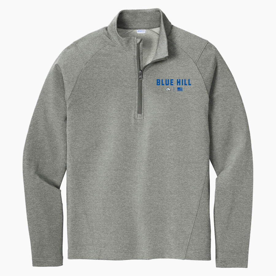 Blue Hill Bobcats <span class="pdp-name-mascot">Blue Hill Community School District Bobcats</span> Sport-Tek Men's Sport-Wick Flex Fleece 1/4-Zip