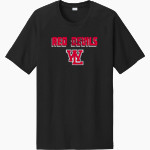 West Lafayette Jr-Sr High School Red Devils Online Store Sport-Tek Men's Halftime Short-Sleeve Raglan T-Shirt Front Thumbnail