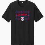 Plainfield Quakers Sport-Tek Men's Halftime Short-Sleeve Raglan T-Shirt Front Thumbnail