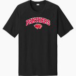 CANEY CREEK HIGH SCHOOL PANTHERS Sport-Tek Men's Halftime Short-Sleeve Raglan T-Shirt Front Thumbnail