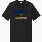 Clarion Golden Eagles <span class="pdp-name-mascot">Clarion - Penn West University Golden Eagles</span> Sport-Tek Men's Halftime Short-Sleeve Raglan T-Shirt Front Thumbnail