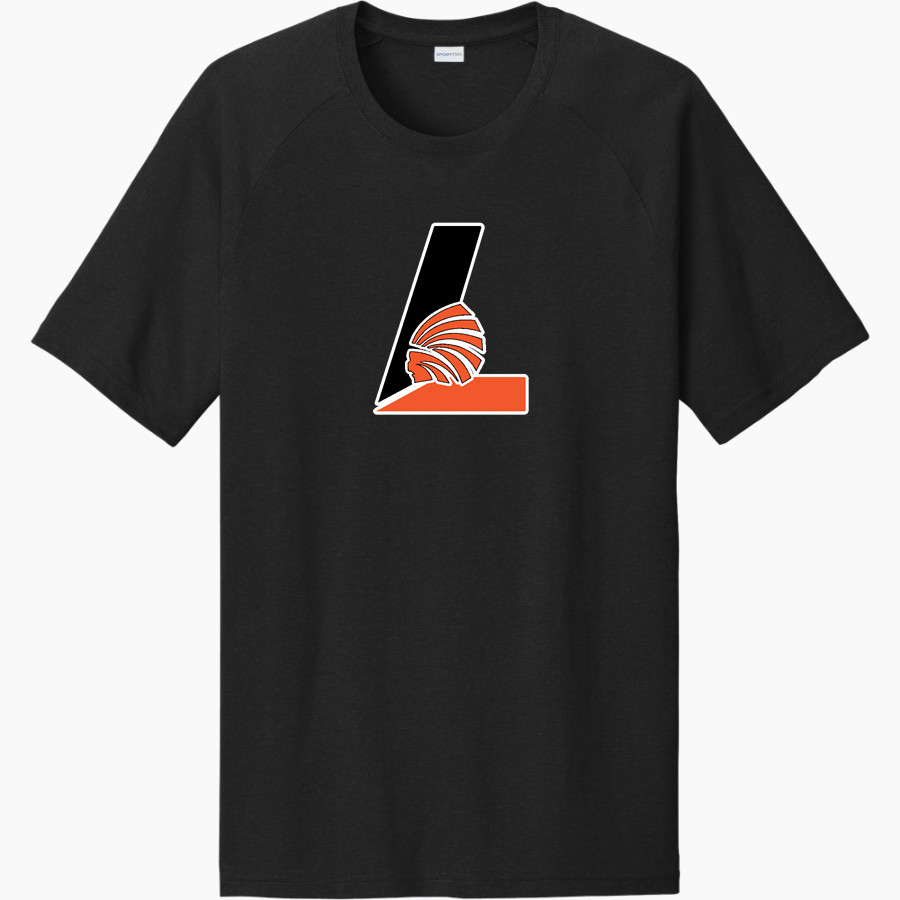LARNED HIGH SCHOOL INDIANS <span class="pdp-name-mascot">LARNED INDIANS</span> Sport-Tek Men's Halftime Short-Sleeve Raglan T-Shirt
