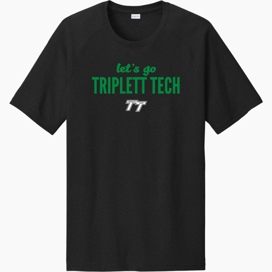 Triplett Tech Sport-Tek Men's Halftime Short-Sleeve Raglan T-Shirt