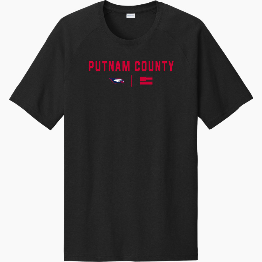 Putnam County War Eagles <span class="pdp-name-mascot">Putnam County War Eagles</span> Sport-Tek Men's Halftime Short-Sleeve Raglan T-Shirt
