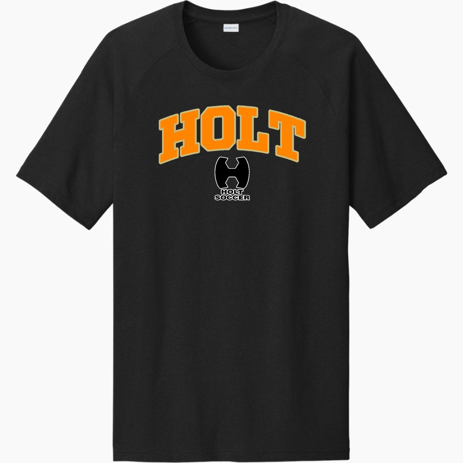 Holt Junior Rams Soccer Club Sport-Tek Men's Halftime Short-Sleeve Raglan T-Shirt