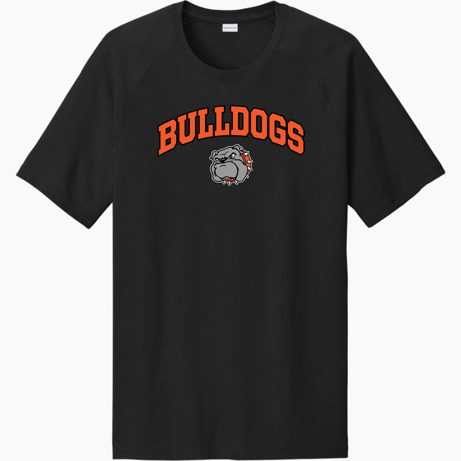WATERLOO HIGH SCHOOL BULLDOGS <span class="pdp-name-mascot">WATERLOO BULLDOGS</span> Sport-Tek Men's Halftime Short-Sleeve Raglan T-Shirt