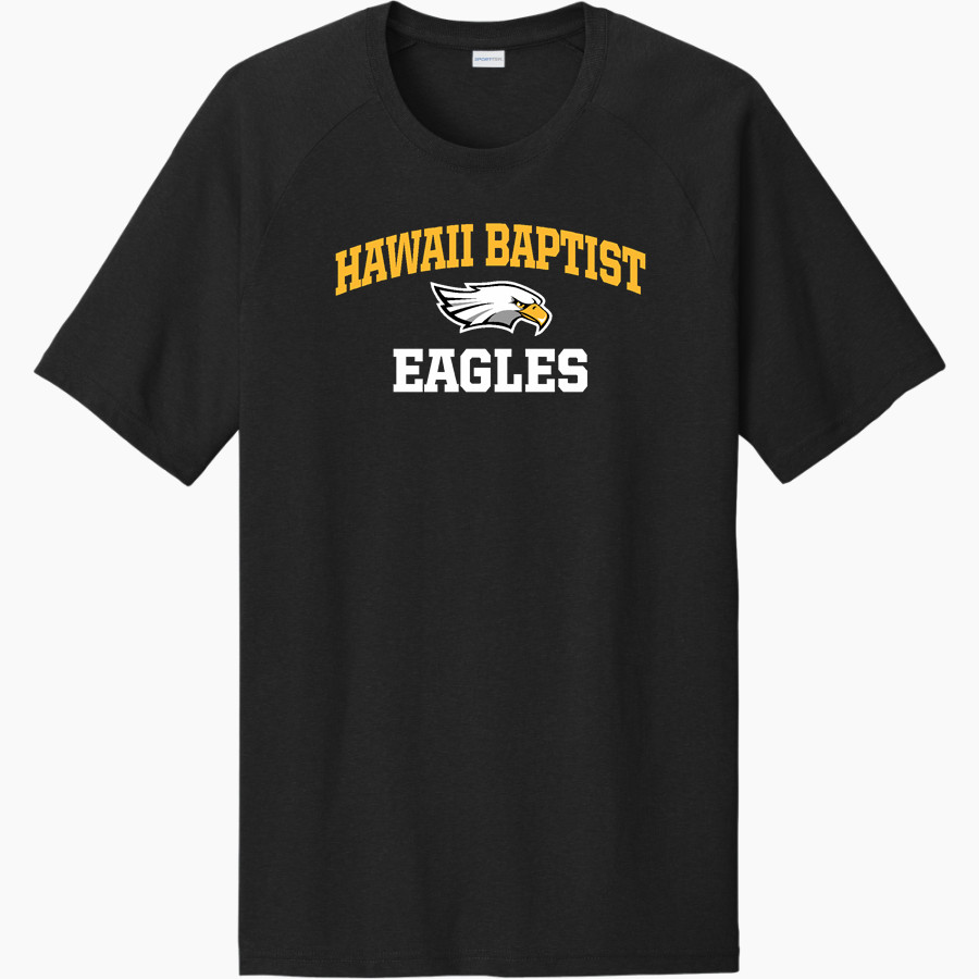Hawaii Baptist Eagles <span class="pdp-name-mascot">HBA Eagles</span> Sport-Tek Men's Halftime Short-Sleeve Raglan T-Shirt