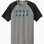 Sahuarita Intermediate Bobcats Sport-Tek Men's Halftime Short-Sleeve Raglan T-Shirt Front Thumbnail