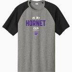 Deep Creek Hornets <span class="pdp-name-mascot">Deep Creek Hornets</span> Sport-Tek Men's Halftime Short-Sleeve Raglan T-Shirt Front Thumbnail