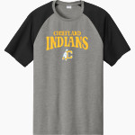 CHIEFLAND HIGH SCHOOL INDIANS <span class="pdp-name-mascot">CHIEFLAND INDIANS</span> Sport-Tek Men's Halftime Short-Sleeve Raglan T-Shirt Front Thumbnail