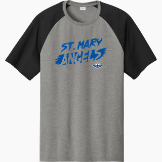 Sport-Tek Men's Halftime Short-Sleeve Raglan T-Shirt