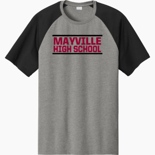 Sport-Tek Men's Halftime Short-Sleeve Raglan T-Shirt