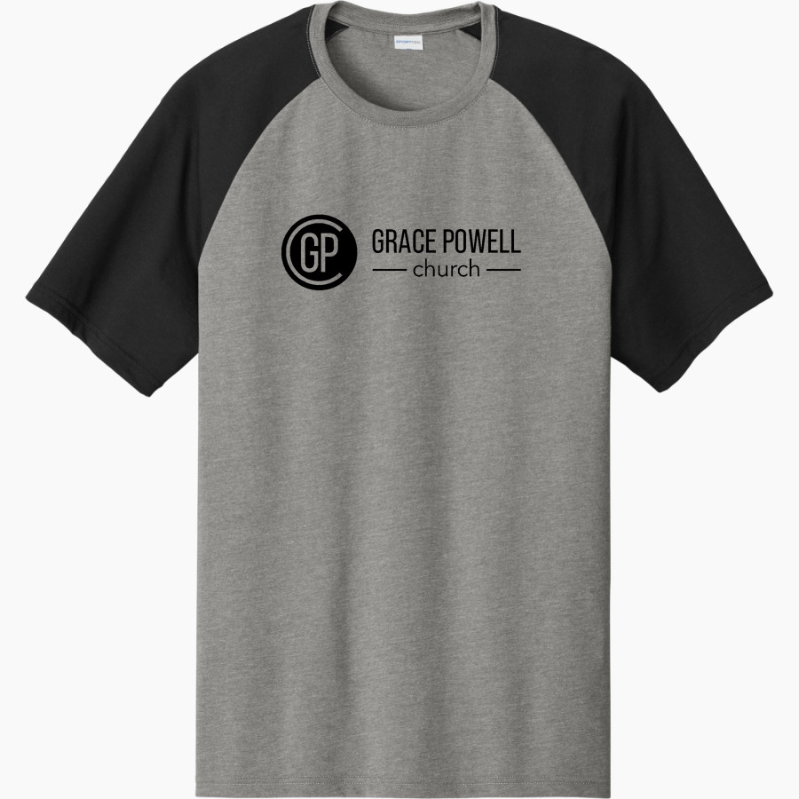 Grace Powell Church Grace Powell Church Sport-Tek Men's Halftime Short-Sleeve Raglan T-Shirt