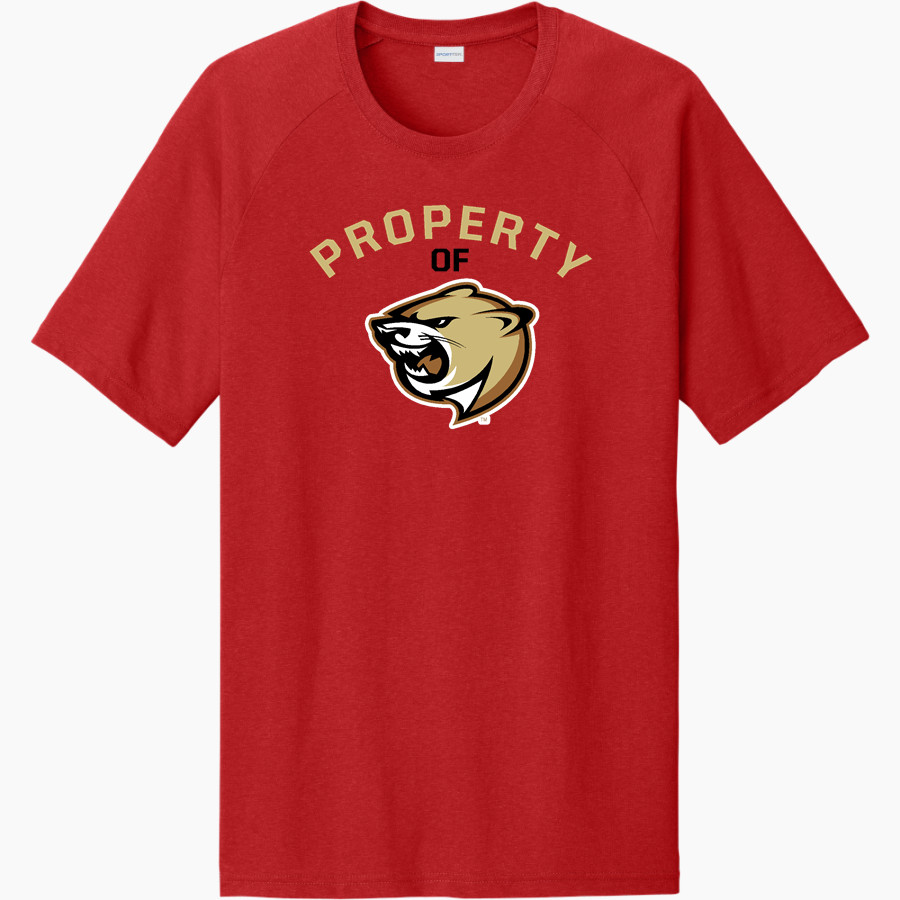 Caldwell Cougars Sport-Tek Men's Halftime Short-Sleeve Raglan T-Shirt