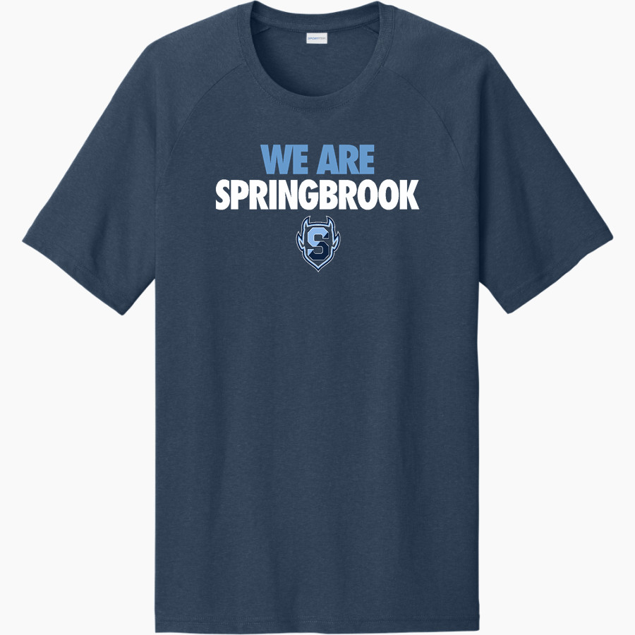 Springbrook Blue Devils <span class="pdp-name-mascot">Springbrook Blue Devils</span> Sport-Tek Men's Halftime Short-Sleeve Raglan T-Shirt