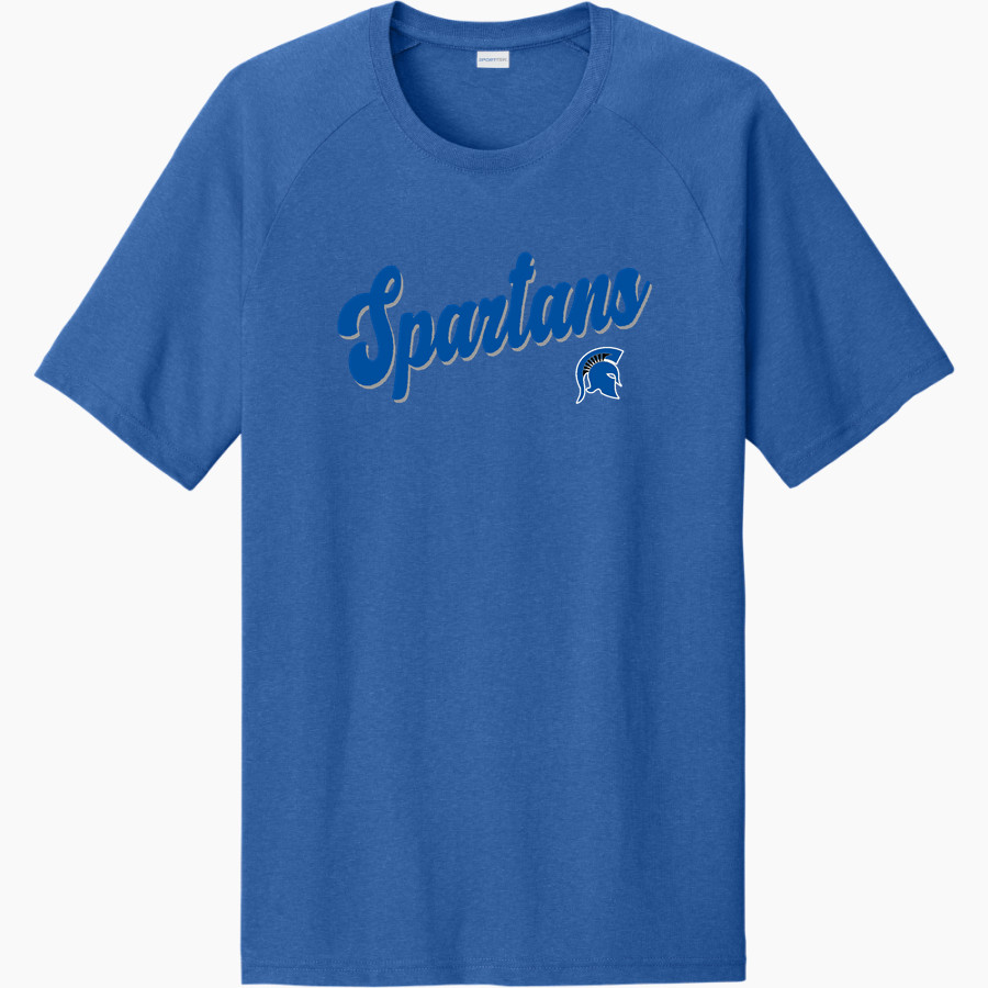 CENTENNIAL HIGH SCHOOL SPARTANS <span class="pdp-name-mascot">CENTENNIAL SPARTANS</span> Sport-Tek Men's Halftime Short-Sleeve Raglan T-Shirt