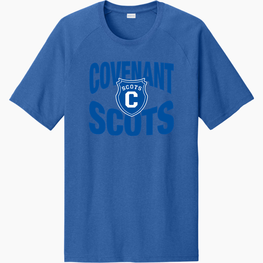 Covenant Scots Sport-Tek Men's Halftime Short-Sleeve Raglan T-Shirt